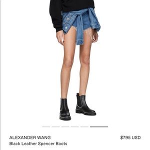Alexander Wang Spencer Chelsea Boot